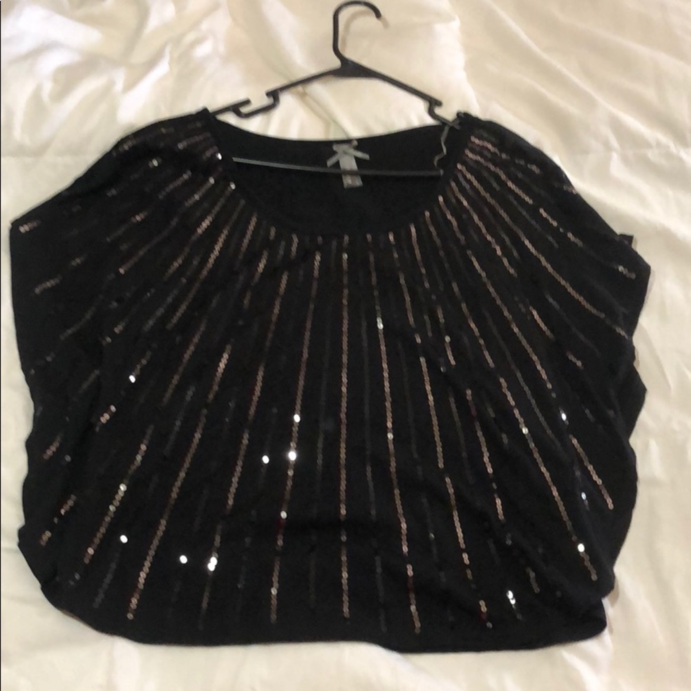 Black dress top